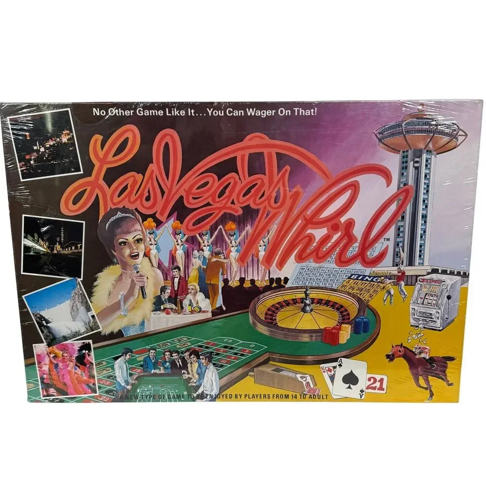 Las Vegas Whirl Game‎ 1978 SMD Enterprises By Robert Murphy